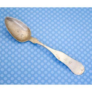 Vintage Nickel Silver Royal Spoon by TP Emerson - M30